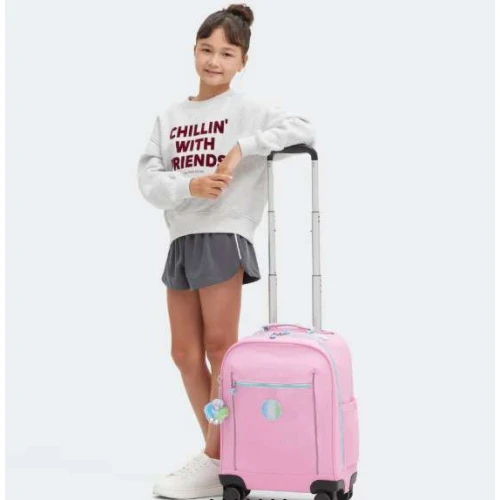 Mochila com Roda Mese Galaxy Rosa - Kipling