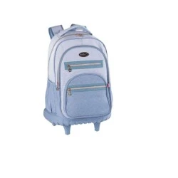 Mochila com Roda PackN'Go Metalassê Azul - Goal