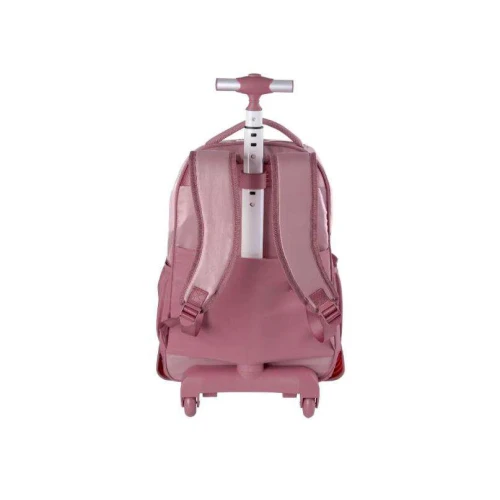 Mochila com Roda PackN'Go Metalassê Rose Antigo - Goal
