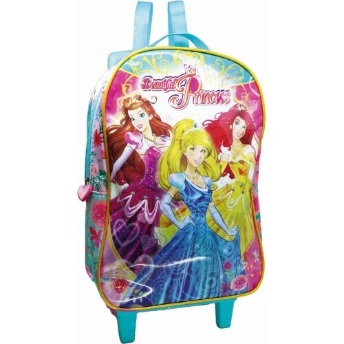 Mochila com Roda Princess - Kit