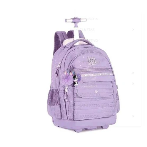 Mochila com Roda Rebecca Bonbon G- Clio