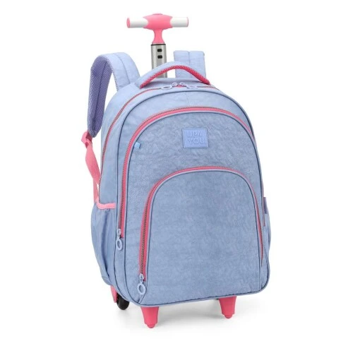 Mochila com Roda UP4YOU Azul - Luxcel