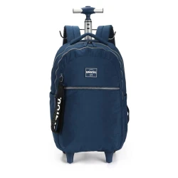 Mochila com Roda UP4YOU Azul Marinho - Luxcel