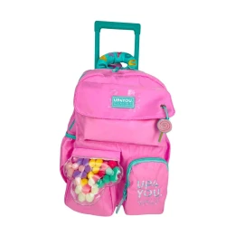 Mochila com Roda UP4YOU Rosa - Luxcel