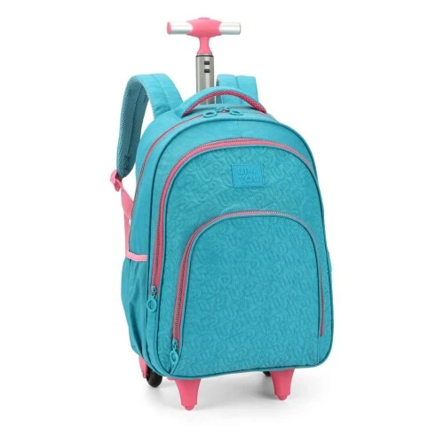 Mochila com Roda UP4YOU Verde - Luxcel