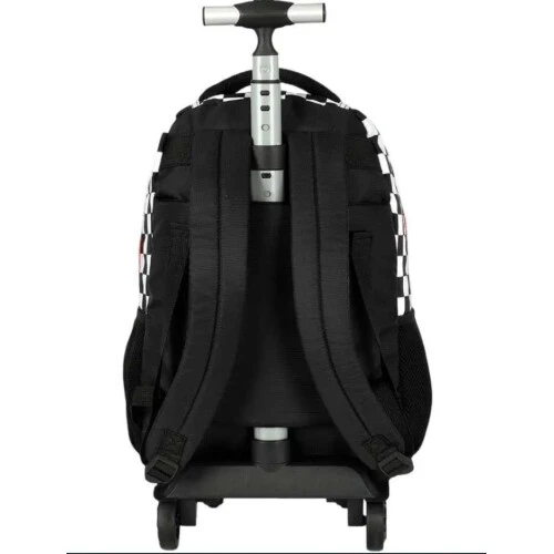 Mochila com Rodas Luxcel Sonic Preta (REF MC49822SO).