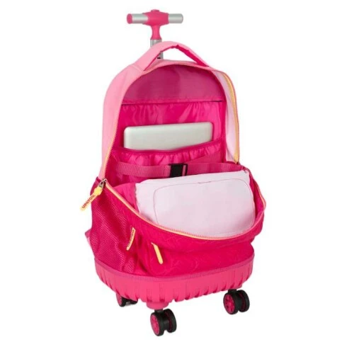 Mochila com roda UP4YOU Pink- Luxcel