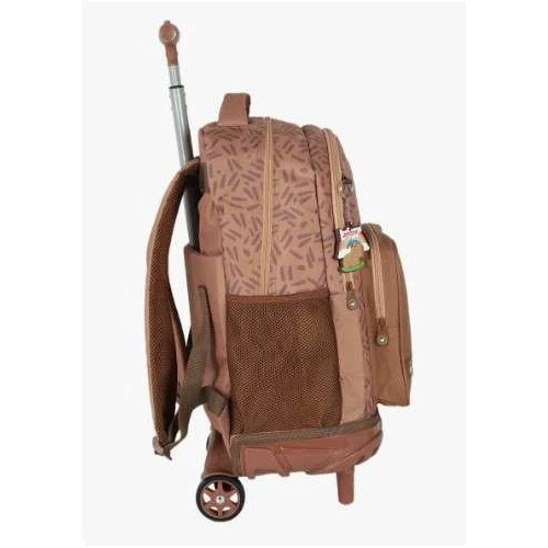 Mochila com rodas Capivara marrom - UP4YOU Mochila com rodas Capivara marrom - UP4YOU