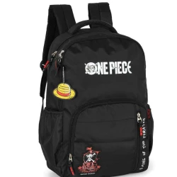 Mochila de Costas Luxcel One Piece Preta MS4980030