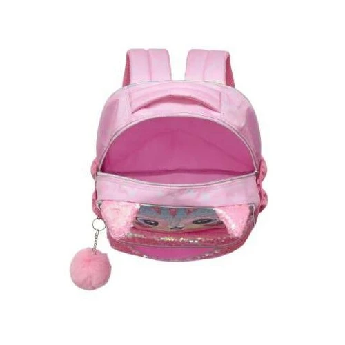 Mochila de costas Pack Me Kitten Rosa, gato