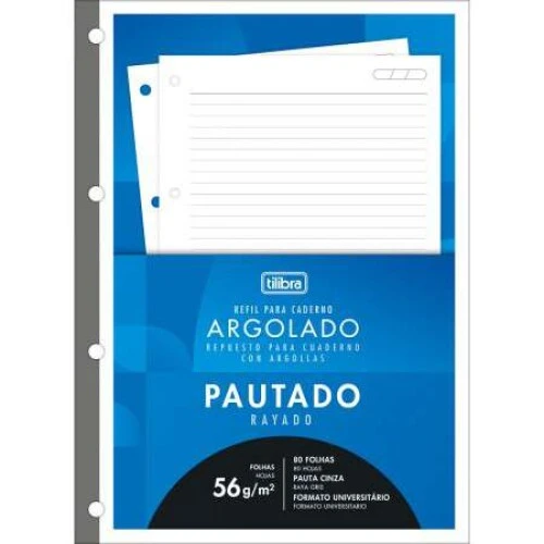 Monobloco 80 Folhas Branco - Academie Tilibra