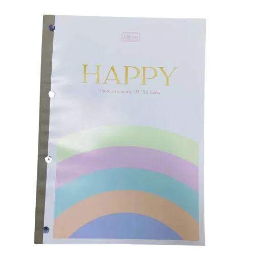 Monobloco 80 Folhas Branco - Happy Tilibra