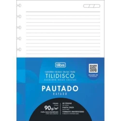 Monobloco 80 Folhas Branco Tilidisco - Tilibra