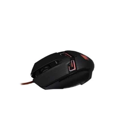 Mouse Com Fio Oex Killer Preto MS312 Com 6 Botões E Led