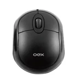 Mouse com Fio USB Standard Preto MS20 - OEX