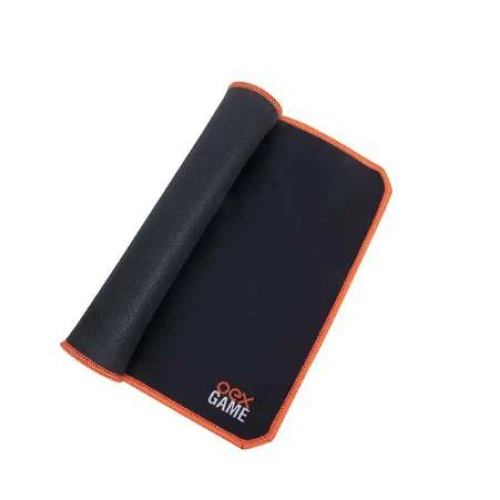 Mousepad Gamer Kast MP312 Oex Preto Com Borda Laranja