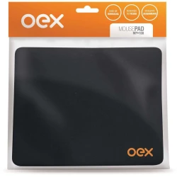 Mousepad Oex MP100 Preto Em EVA e Tecido