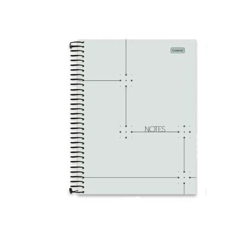 O Caderno Universitário 1 Matérias Capa Dura Color + Black