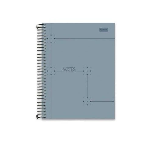 O Caderno Universitário 1 Matérias Capa Dura Color + Black