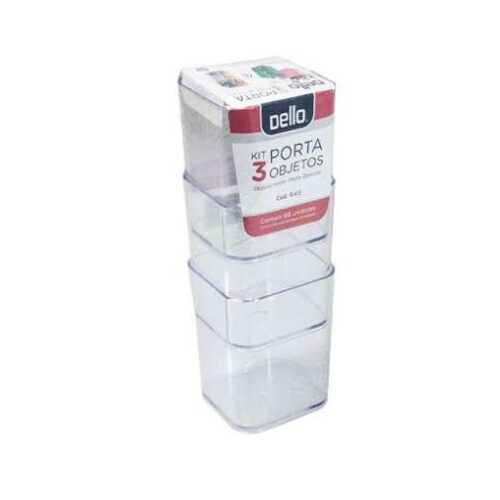 Organizador 3005H Cristal Dello Organizador 3005H Cristal Dello
