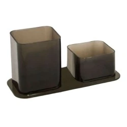 Organizador 3030.I Lápis/Clips Fumê Dello