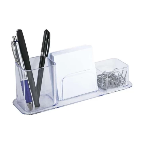 Organizador Dello Lembrte, Caneta, Clips Cristal