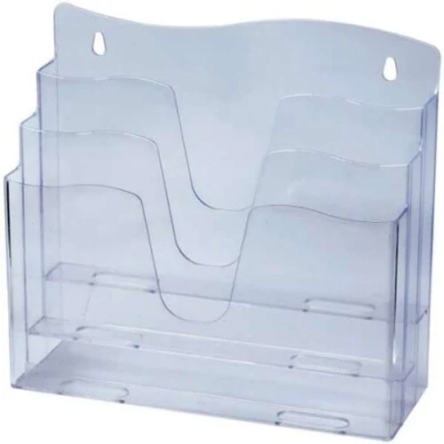 Organizador Pasta Triplo Cristal - Dello
