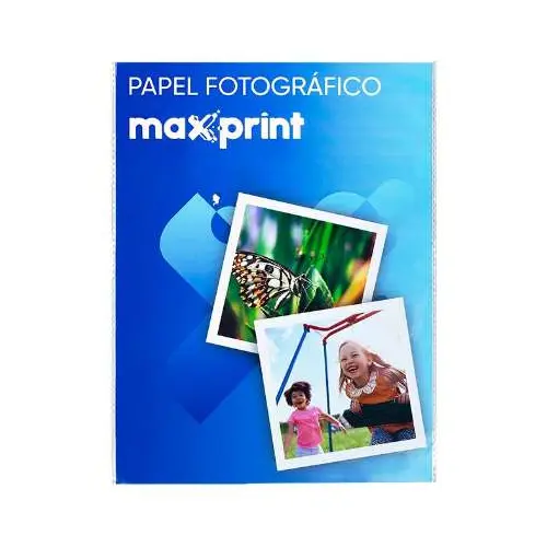 Papel Fotografico Glossy pct c/ 50 - Maxprint Papel Fotografico Glossy pct c/ 50 - Maxprint
