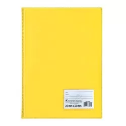 Pasta Catálogo com 50 Envelopes Amarelo - Dac