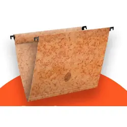 Pasta Suspensa Papel Marmorizada Plastificada c/50un
