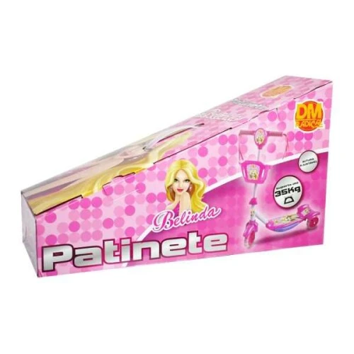 Patinete Belinda c/Cesta C/Luz - DM Radical