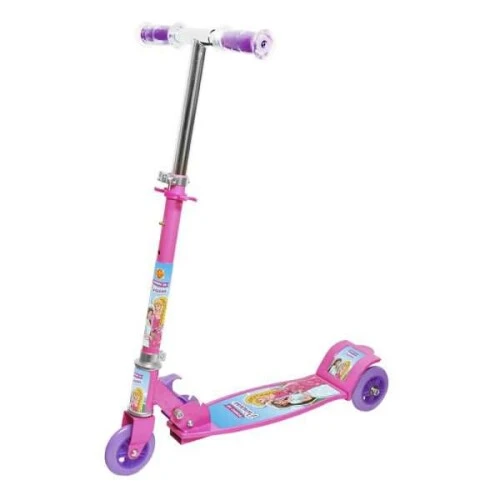 Patinete Dobrável New Top Sonho de Princesa Rosa - DM Radical