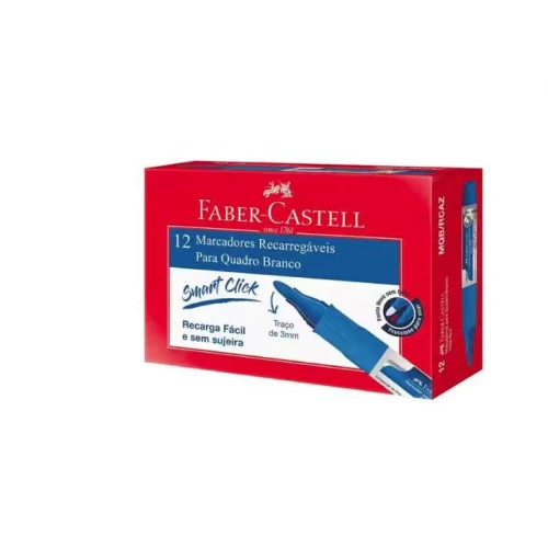 Pincel Marcador Quadro Branco Faber Castell Rosa