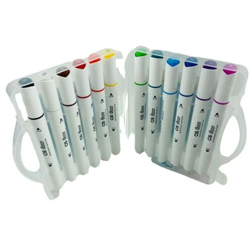 Pincel Criativo Flow c/12 cores - Cis