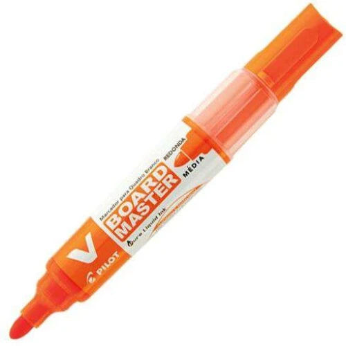 Pincel Marcador Quadro Branco Recarregável Laranja - Pilot