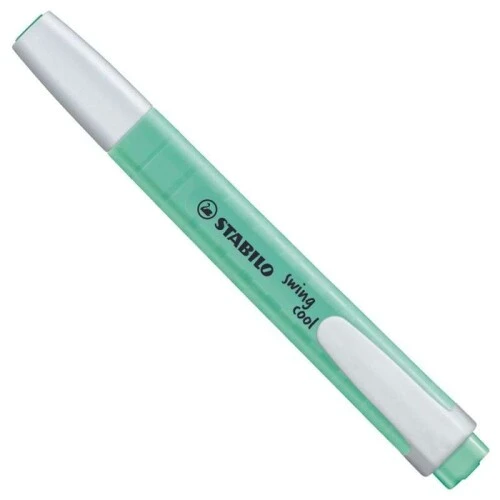 Pincel marca texto verde pastel Swing Cool 275/116 Stabilo