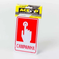 Placa Campainha S-235