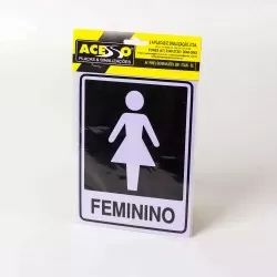 Placa Feminino A-465