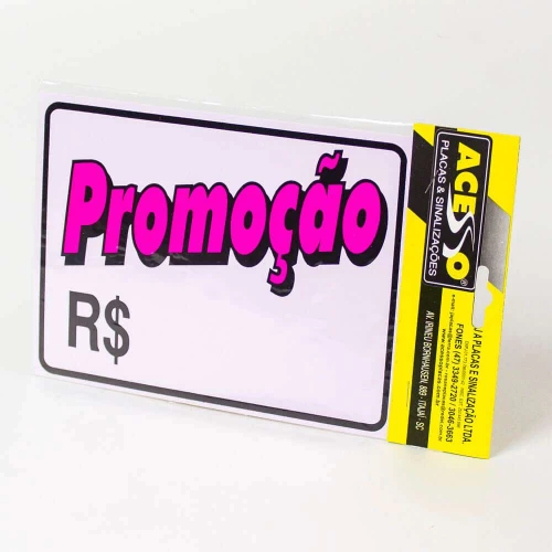 Placa Promoção P-21