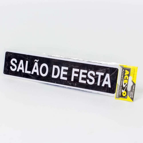 Placa Salão de Festa A-423/1