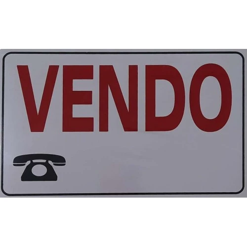 Placas Acesso Vendo Ref P-13/1