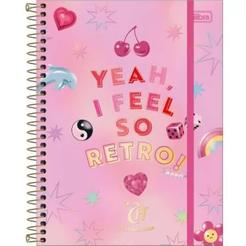 Planner Anual Espiral Capricho 80 folhas - Tilibra