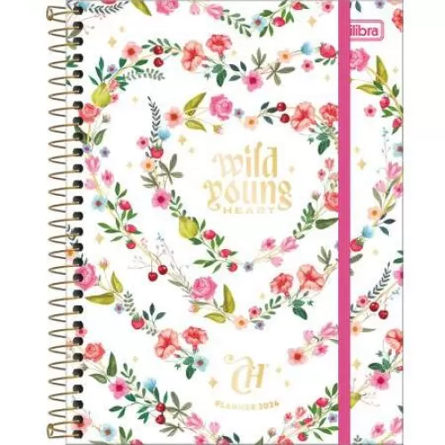 Planner Anual Espiral Capricho 80 folhas - Tilibra