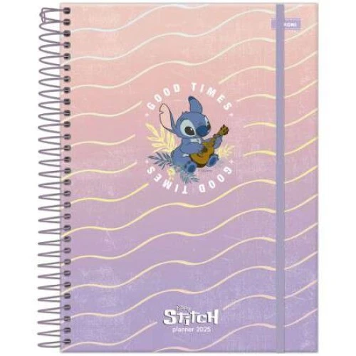 Planner Anual Stitch 80 Folhas - Foroni