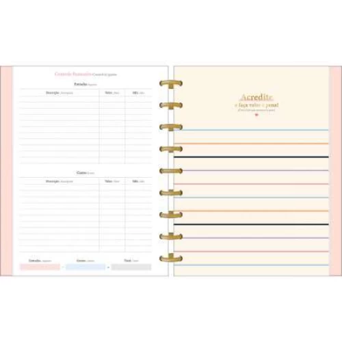 Planner Anual Tilidisco West Vilage 80 Folhas - Tilibra