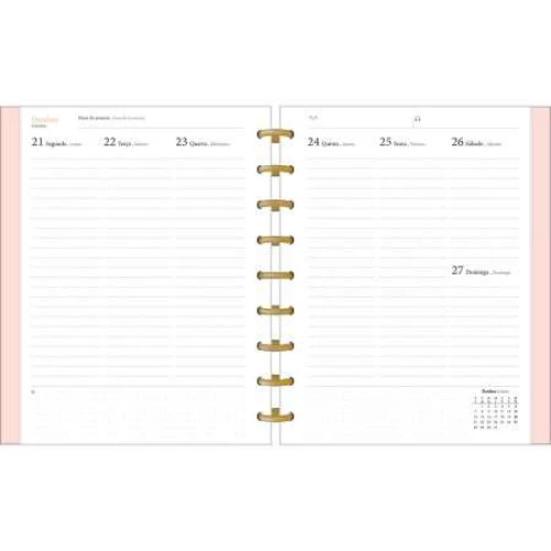 Planner Anual Tilidisco West Vilage 80 Folhas - Tilibra