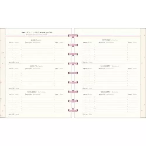 Planner Anual Tilidisco Soho 80 Folhas - Tilibra