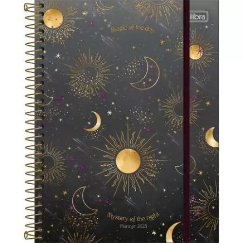 Planner Espiral Anual Magic 80 folhas - Tilibra