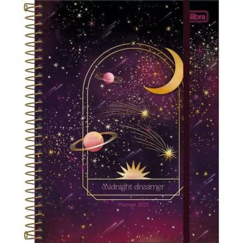 Planner Espiral Anual Magic 80 folhas - Tilibra