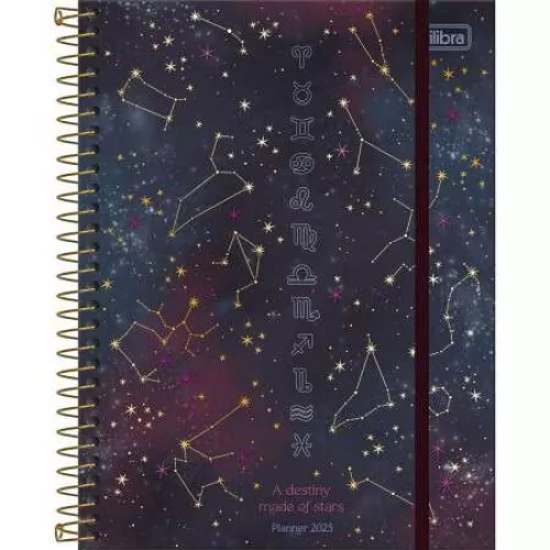 Planner Espiral Anual Magic 80 folhas - Tilibra